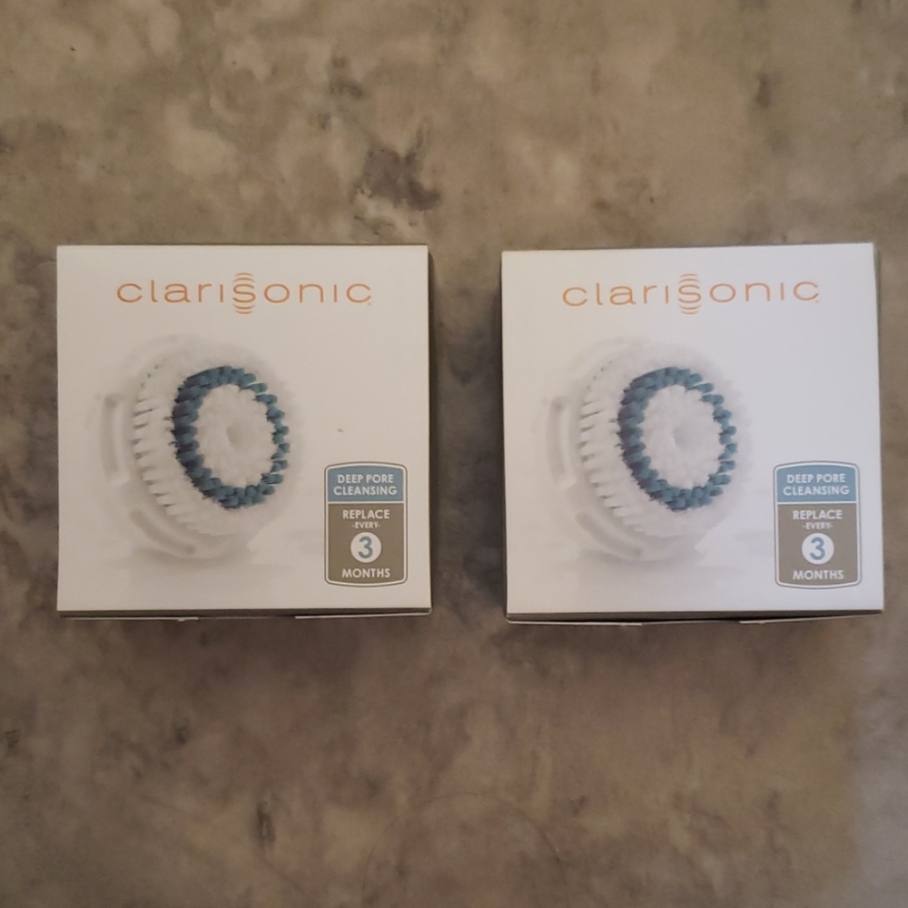 NEW Clarisonic Deep Pore Cleansing Brush Heads 2
